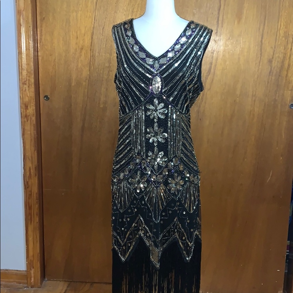 1920s Vintage Flapper Dress